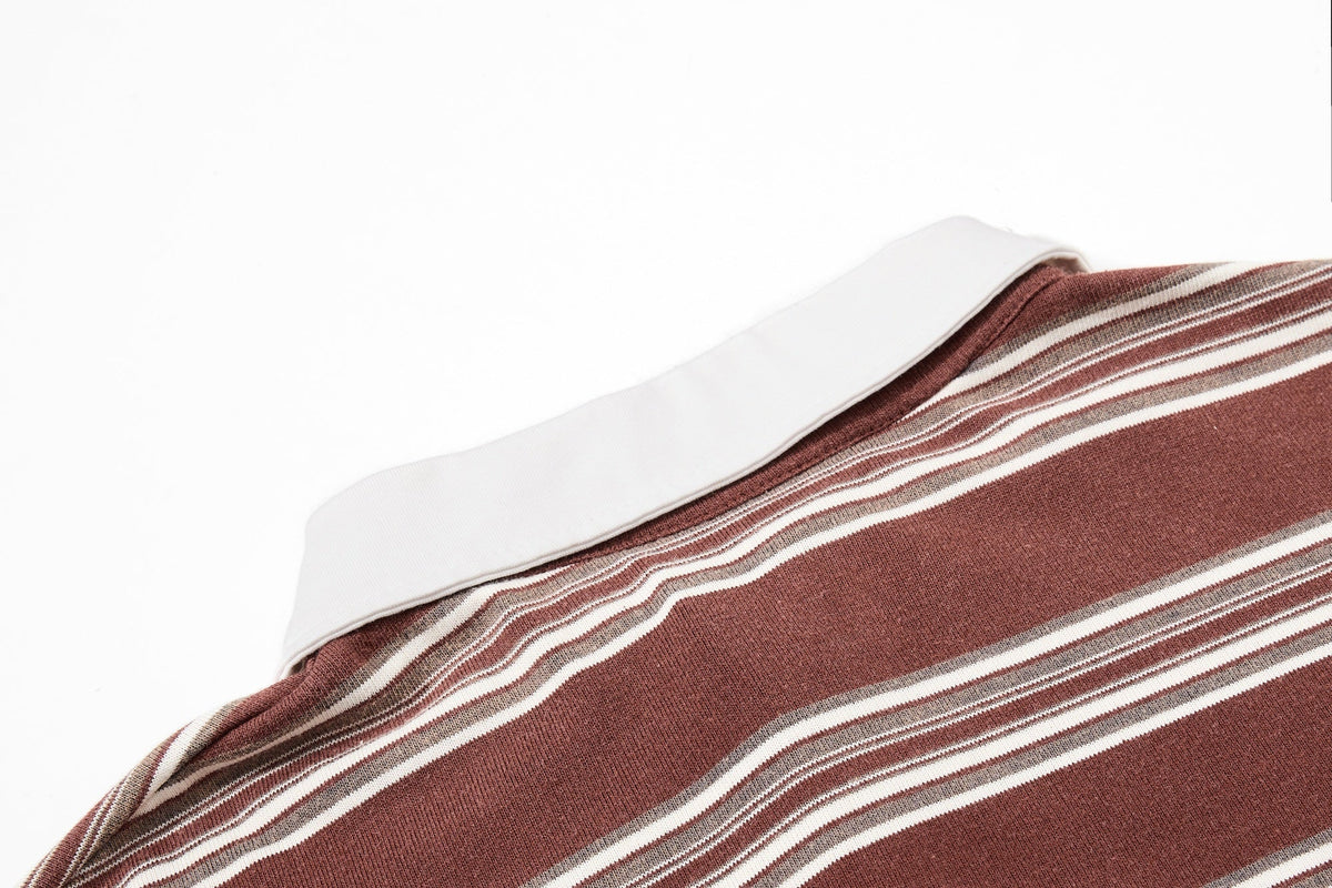 Madxmarx “Vintage Stripe Rugby Polo”