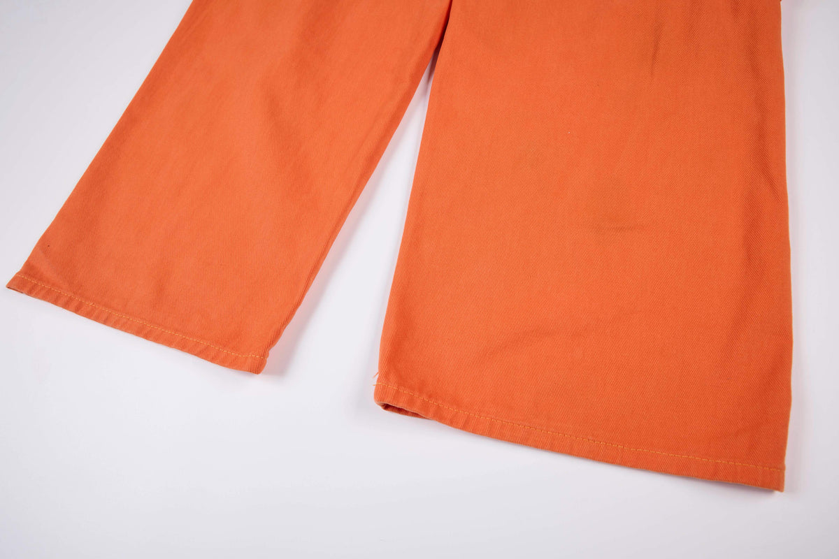 Madxmarx Multi-Pocket Wide-Leg Cargo Pants