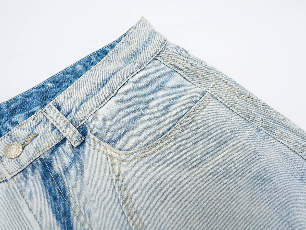 Jeans larges vintage délavés Madxmarx