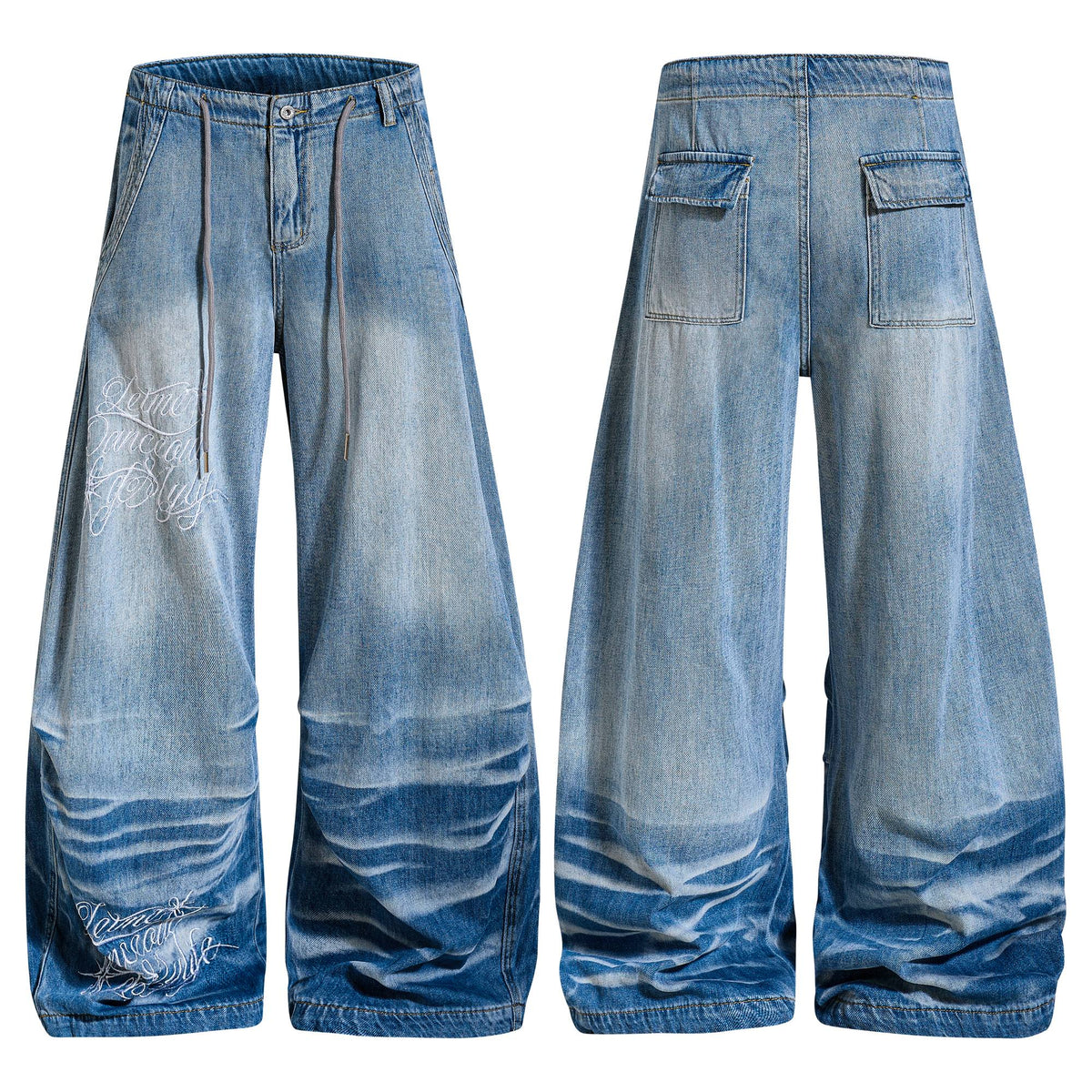 Madxmarx Vintage Wash Super Baggy Jeans
