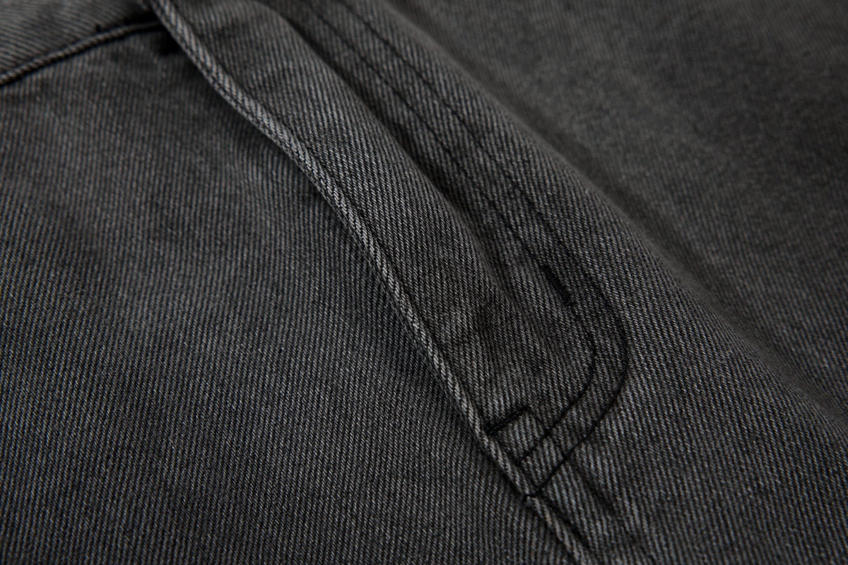 Jean cargo incurvé délavé et effiloché Madxmarx