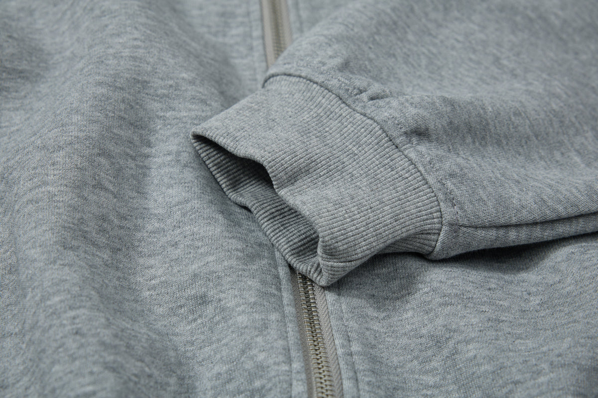 Madxmarx Curved Panel Full-Zip Hoodie