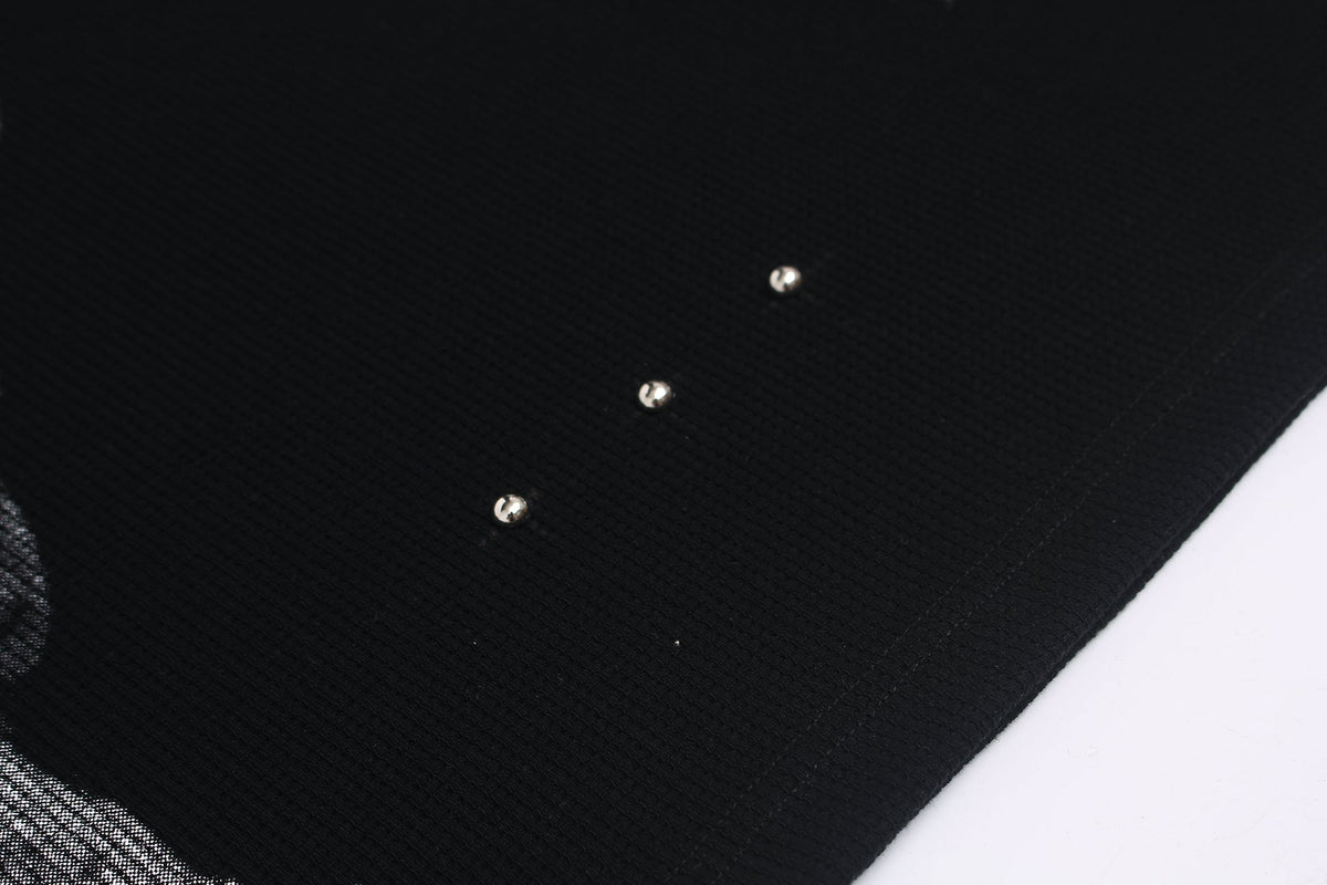 Madxmarx Studded Graphic Long Sleeve Tee