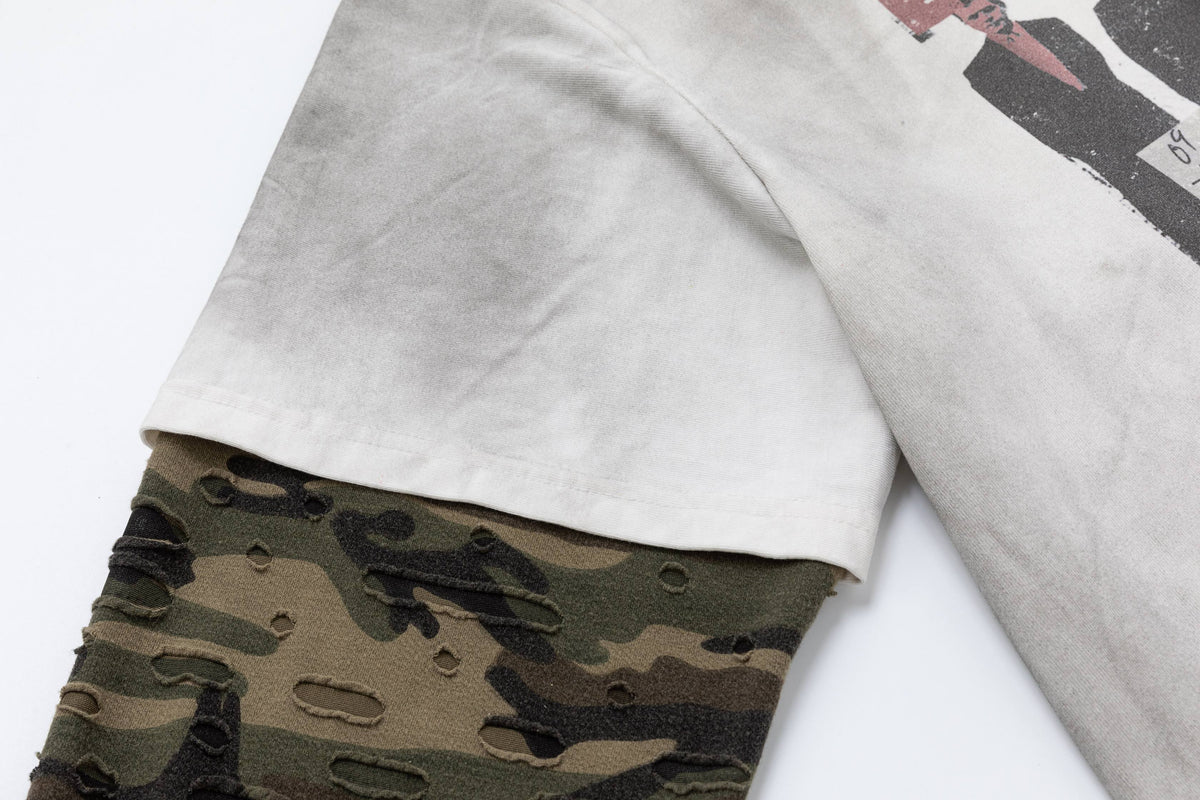 Madxmarx Layered Camo Graphic Tee