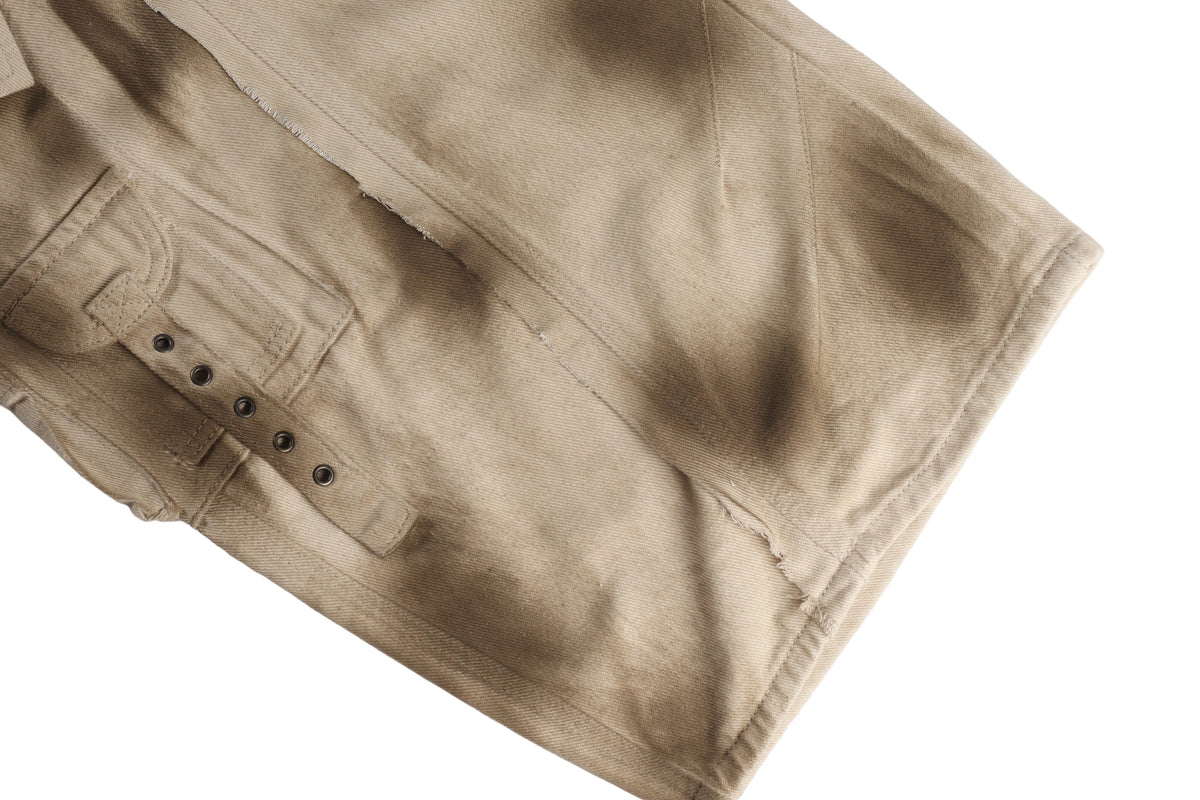 Pantalon cargo style tonneau vieilli Madxmarx