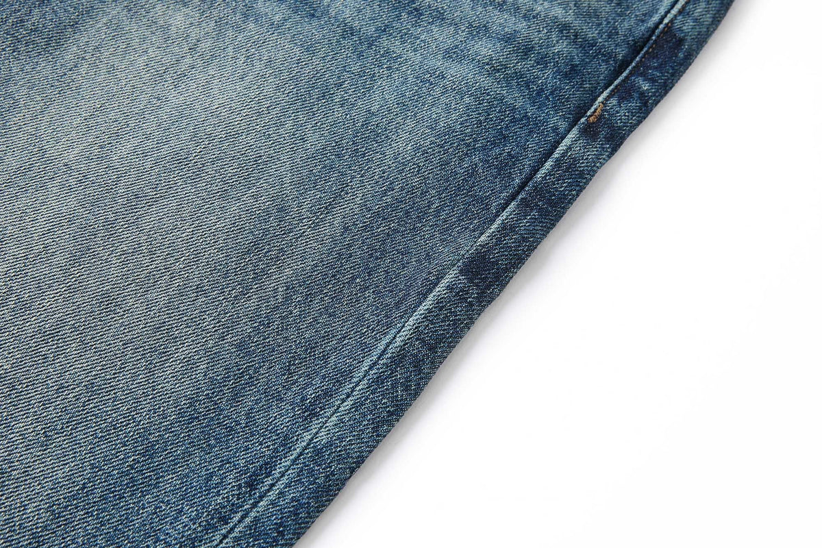 Madxmarx Vintage Washed Wide-Leg Jeans