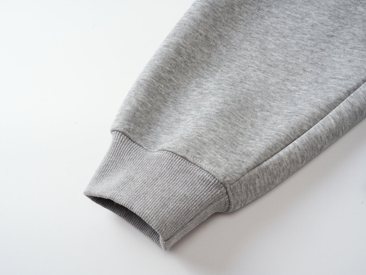 Madxmarx Devil-Horn Graphic Zip Hoodie