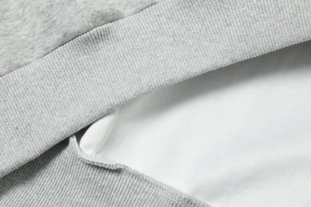 Madxmarx Structured Panel Zip-Up Hoodie