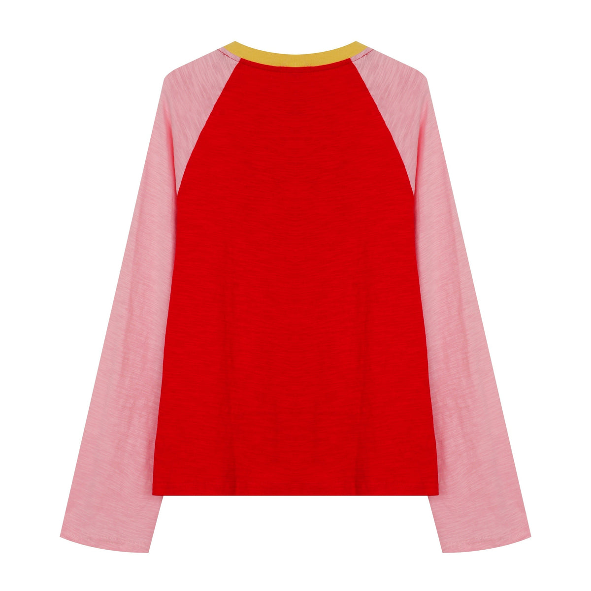 Madxmarx Contrast Raglan Sports Long Sleeve Tee