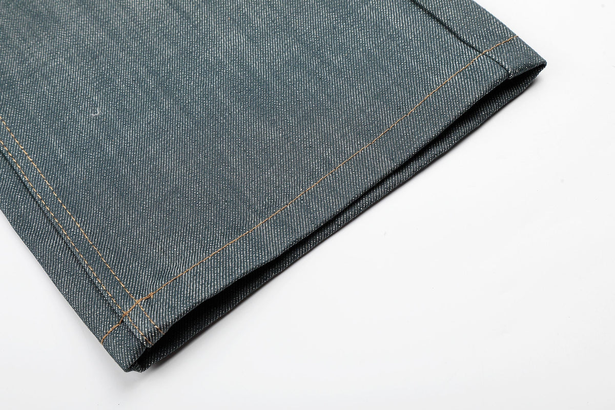 Madxmarx „Washed Grey Button Denim Jeans“