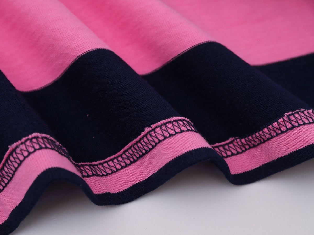 Madxmarx Striped Graphic Polo