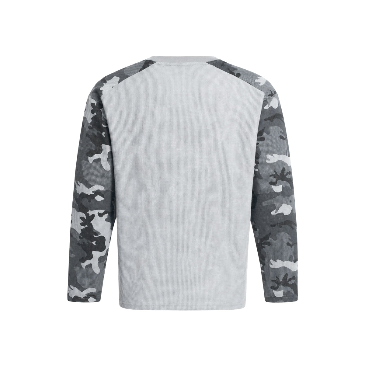 Madxmarx Camo Sleeve Graphic Long Sleeve Tee