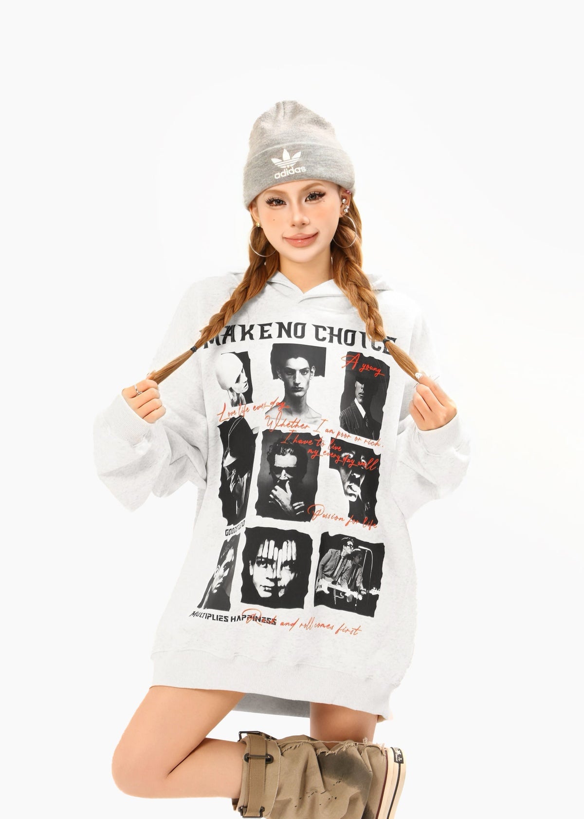 Madxmarx “Make No Choice” Graphic Hoodie