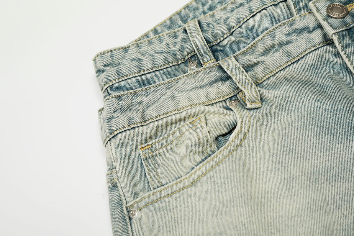 Jean ballon vintage à double taille Madxmarx