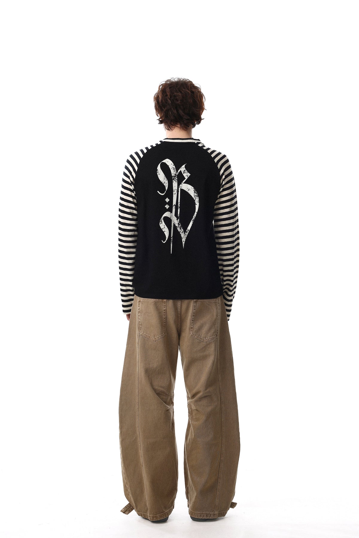 Madxmarx Cross Graphic Raglan Long Sleeve Tee