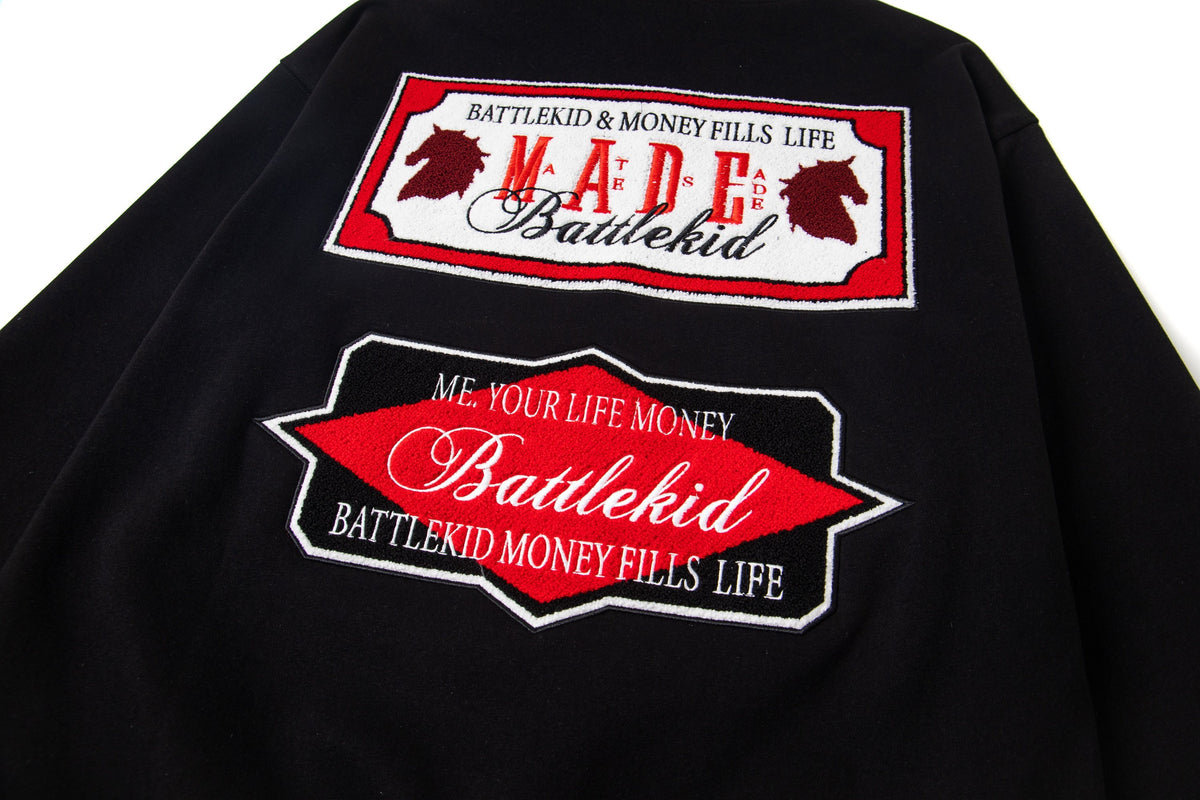 Madxmarx Embroidered Badge Logo Hoodie
