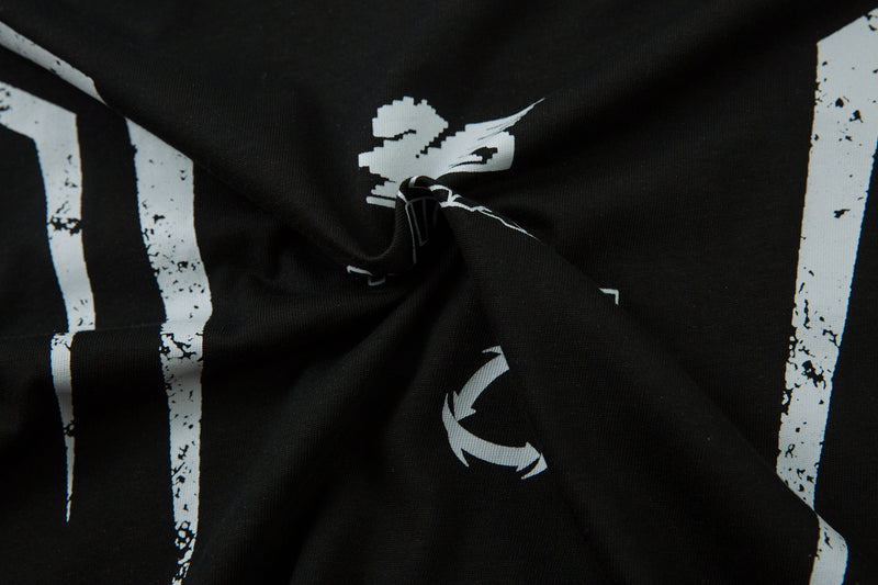 Madxmarx Layered Racing Graphic Long Sleeve Tee