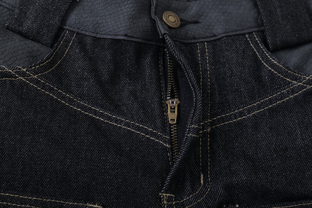 Madxmarx Tribal Embroidered Balloon Jeans