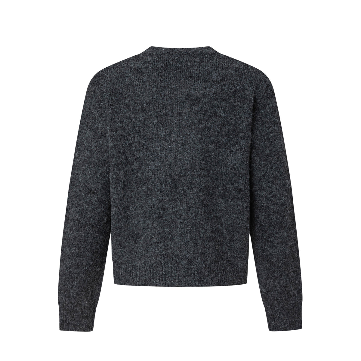 Madxmarx Minimal Wool Blend Knit Cardigan