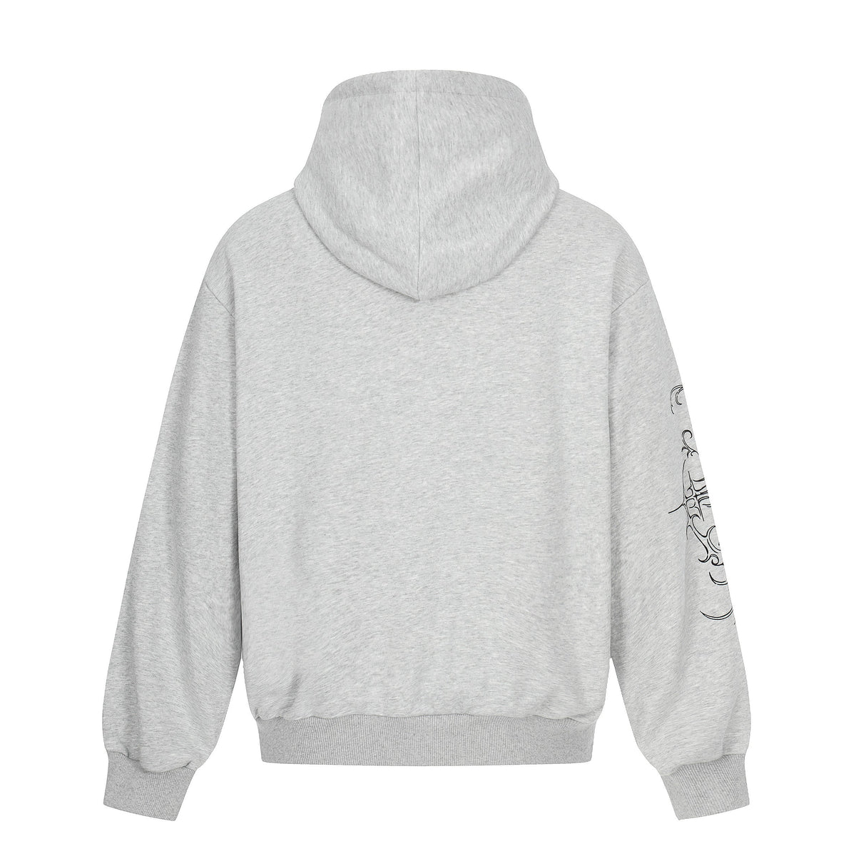 Madxmarx Gothic Cross Graphic Hoodie