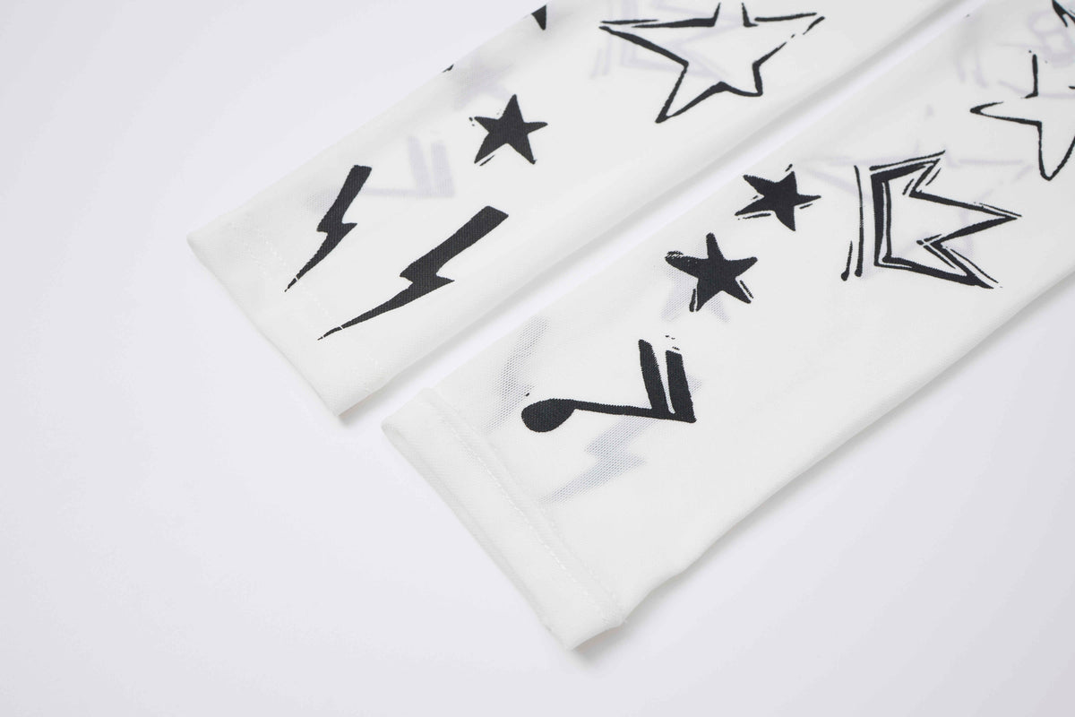 Madxmarx Graphic Long Sleeve Top