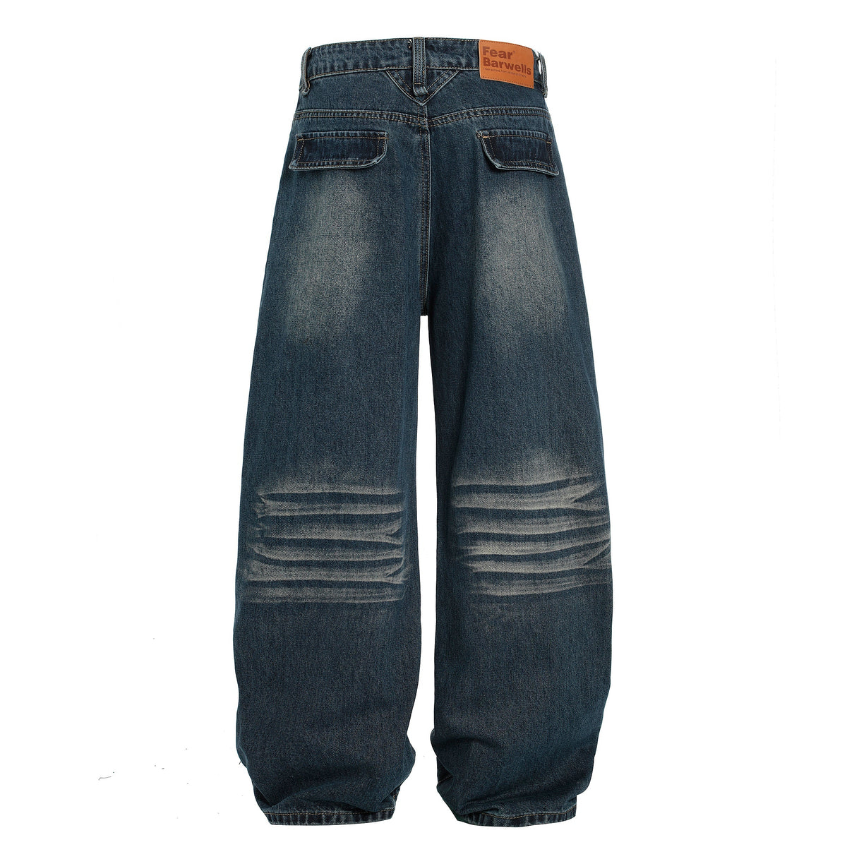 Madxmarx Vintage Whisker Wide-Leg Jeans