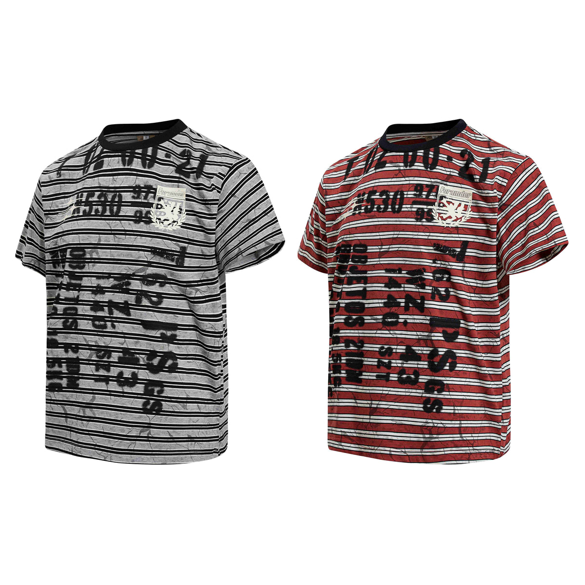 Madxmarx “Graffiti Stripe Chaos Tee”