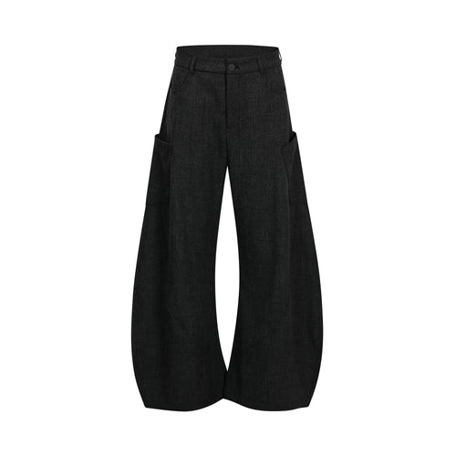 Madxmarx “Pantalones cargo de pierna ancha utilitarios” - 2XS / Negro