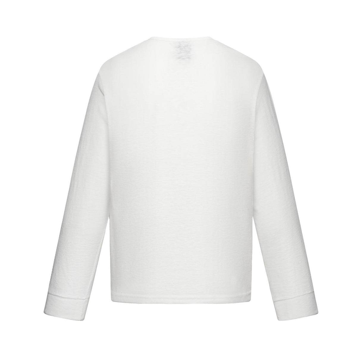 Madxmarx Faded Portrait Henley Long Sleeve Tee