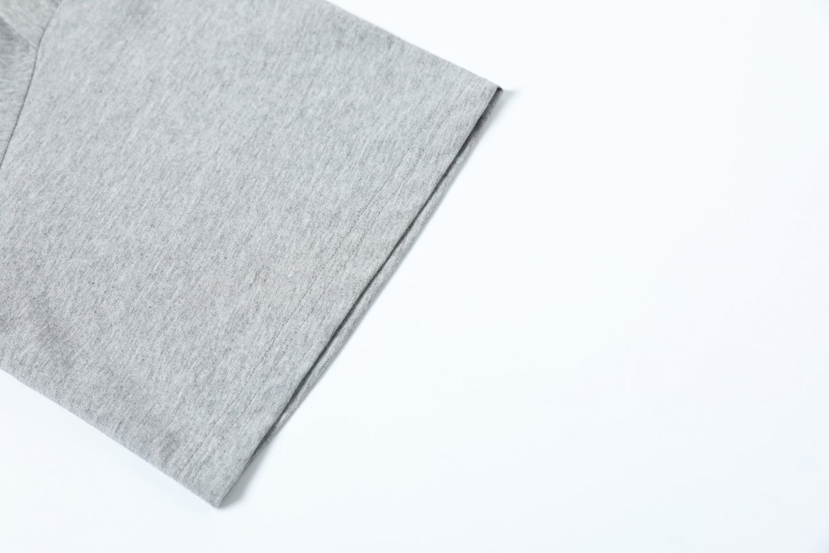 Madxmarx “Fold-Panel” Structured Short-Sleeve Tee