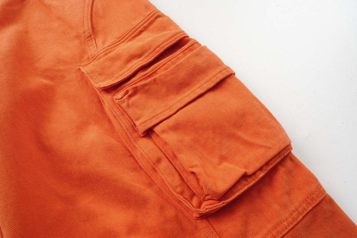 Madxmarx Utility Cargo Wide-Leg Pants