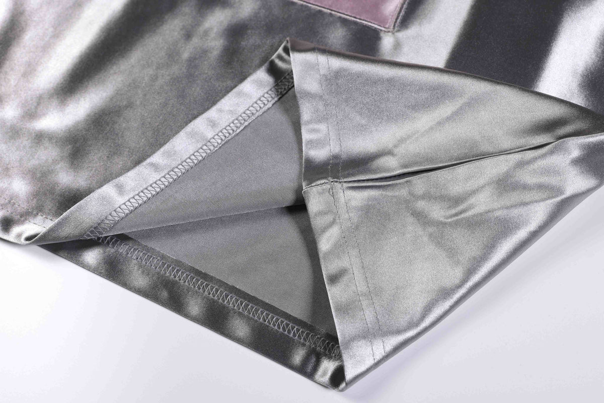 Madxmarx Metallic Varsity Jersey Tee