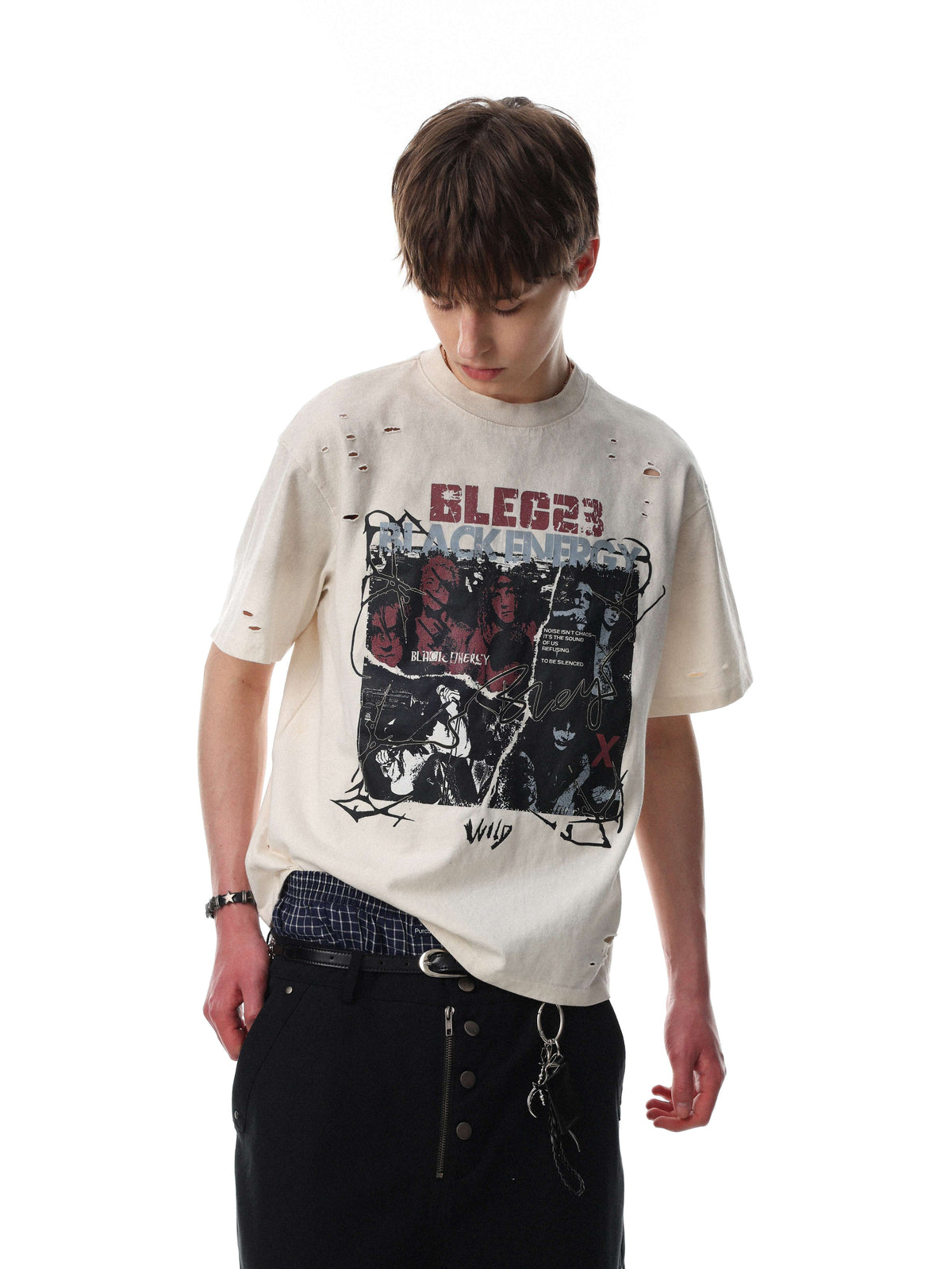 Madxmarx “Wild Noise Vintage Tee”
