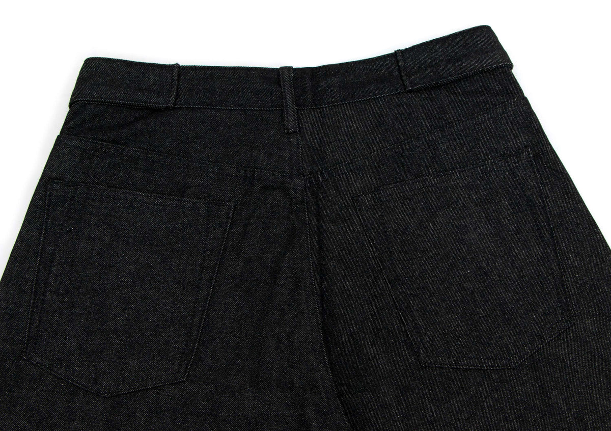 Madxmarx Grommet Waist Wide-Leg Jeans