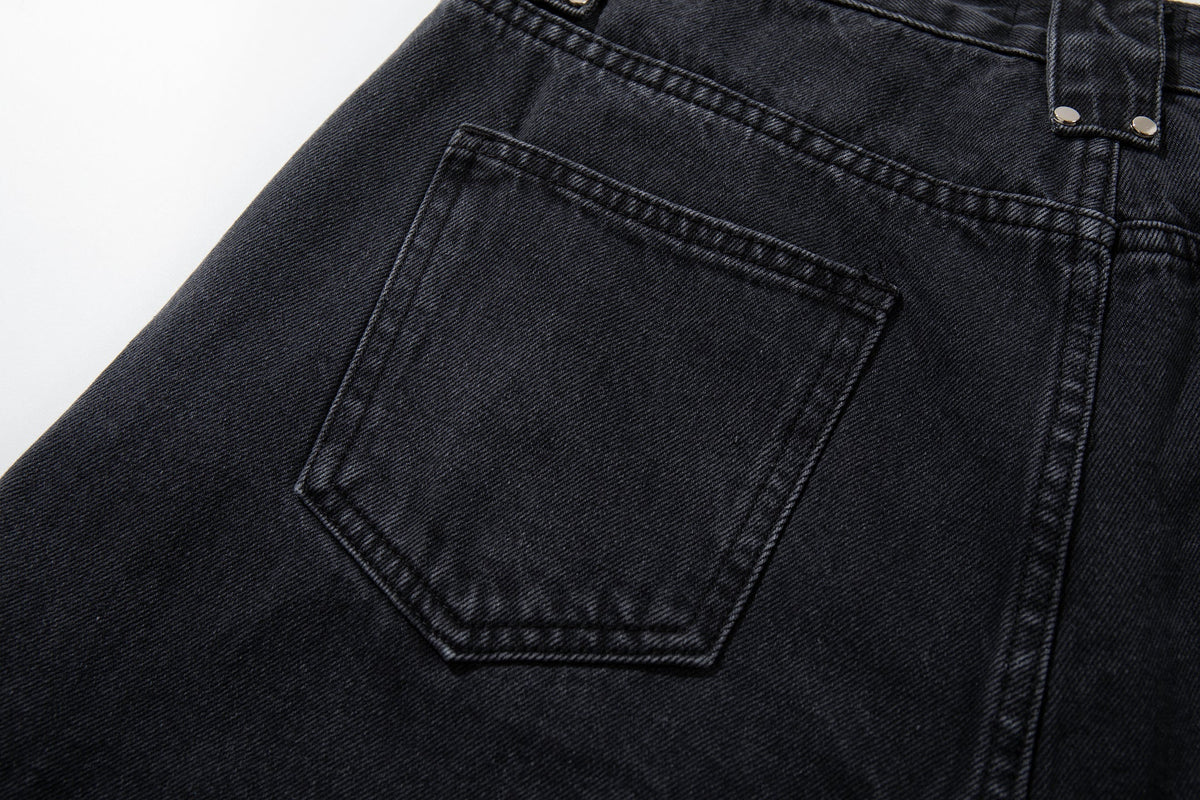 Jean large à coutures arc Madxmarx