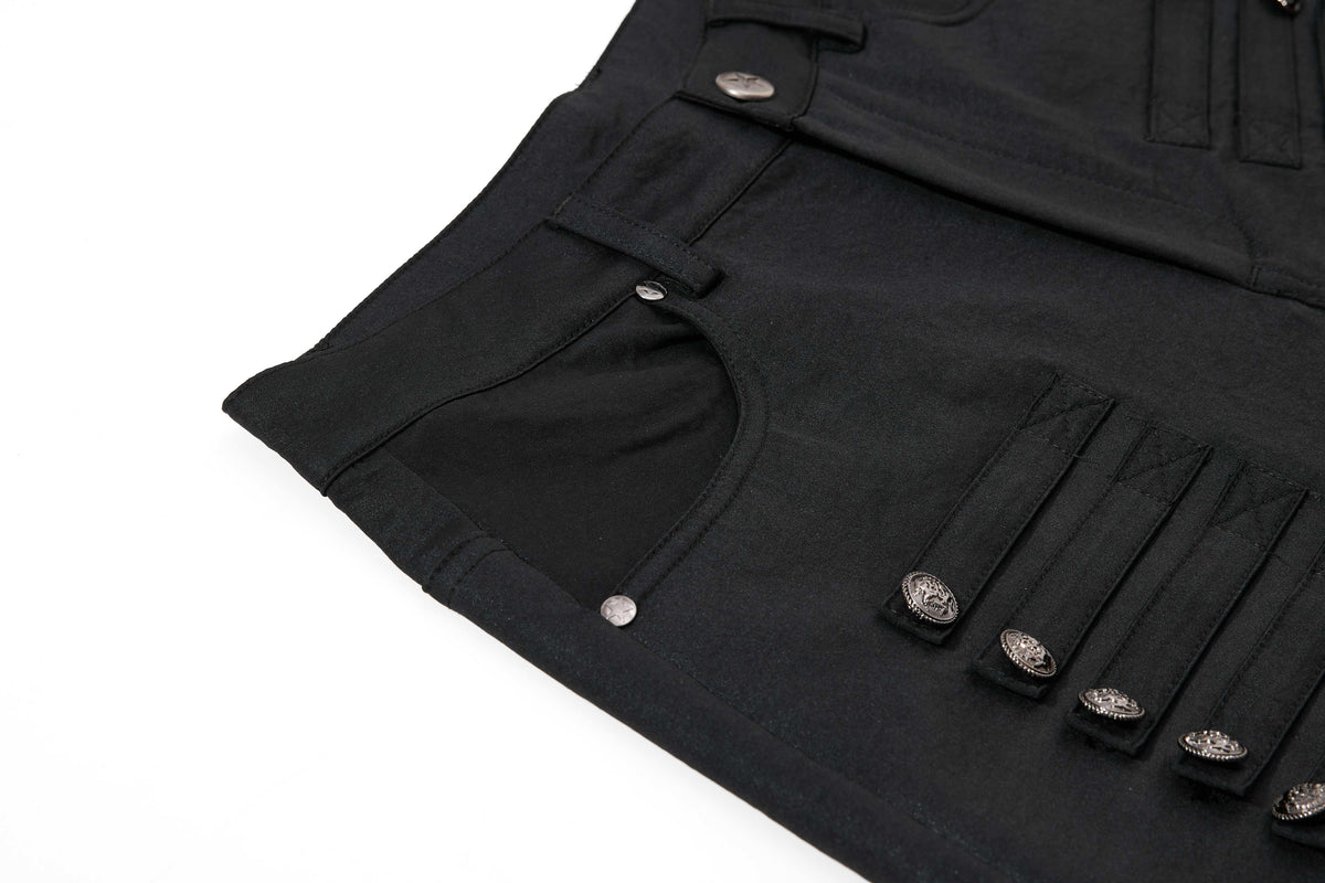 Madxmarx Gothic Wide-Leg Pants