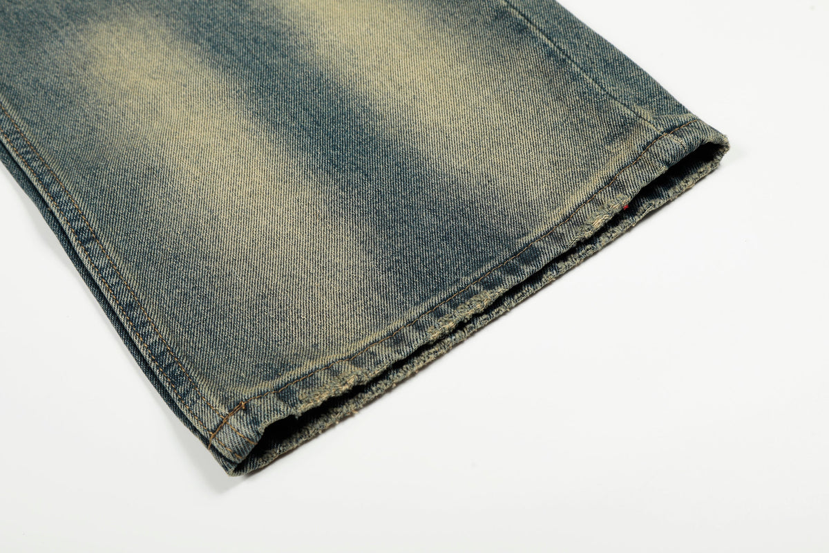 Madxmarx Vintage Washed Distressed Jeans