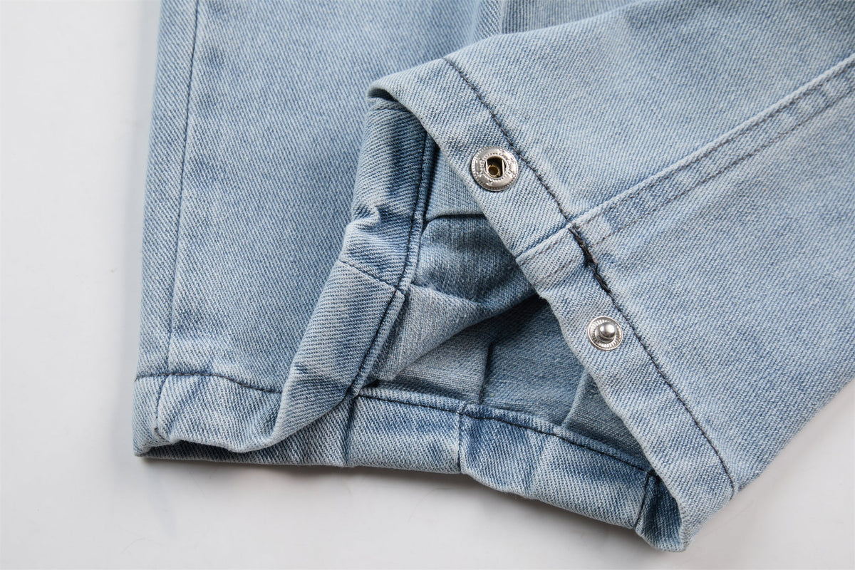 Madxmarx Skulpturierte Denim-Ballonhose