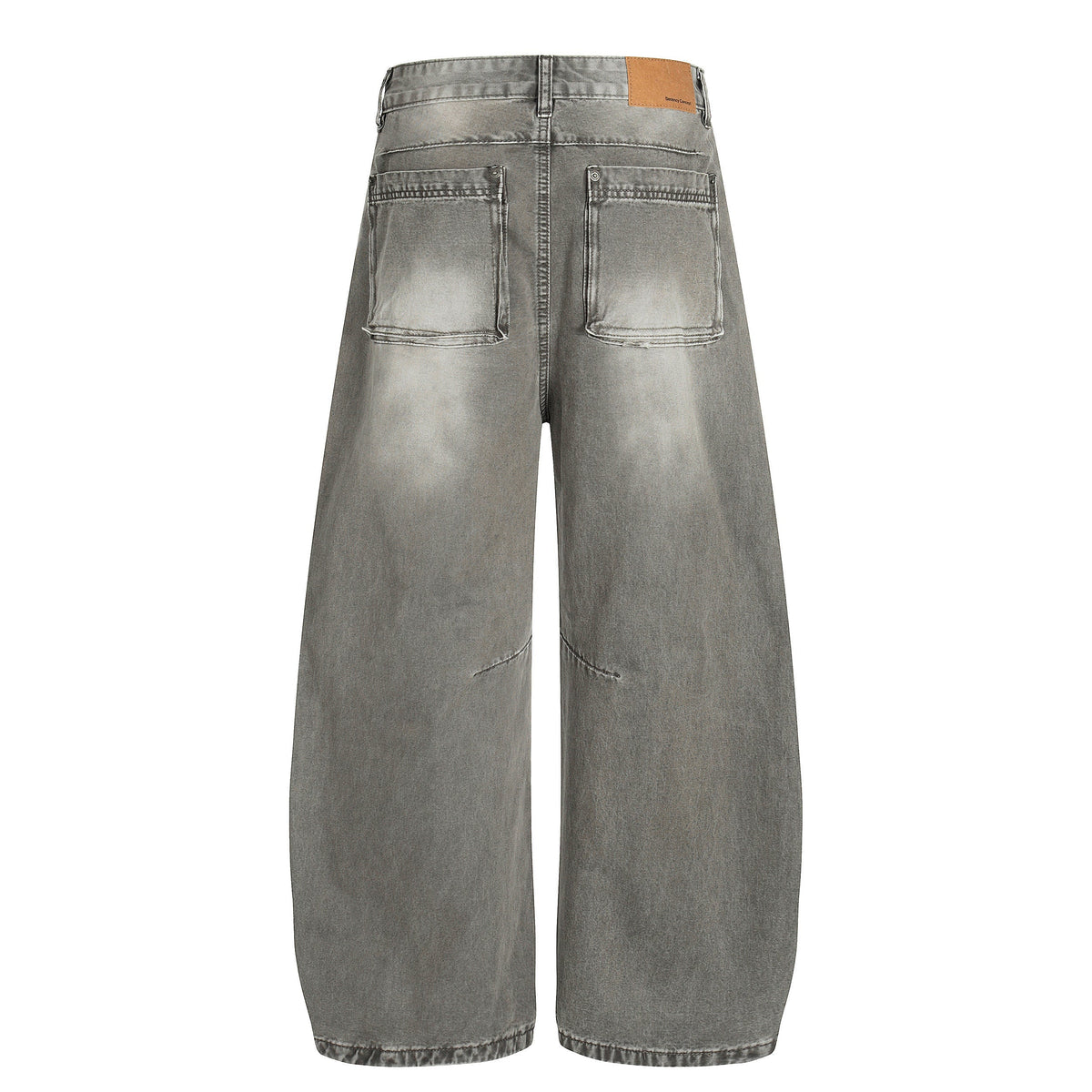 Pantalon en jean délavé gris vintage Madxmarx