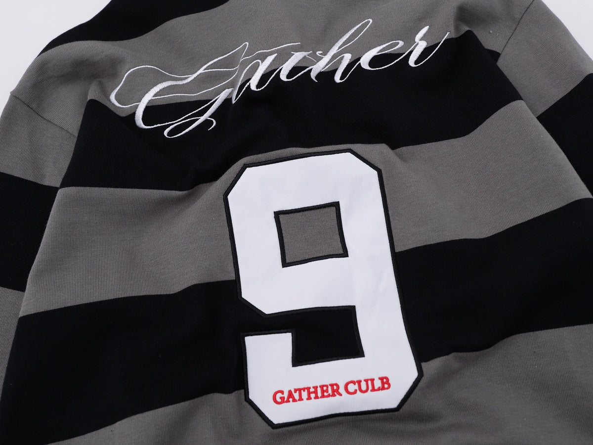 Madxmarx Striped Graphic Polo