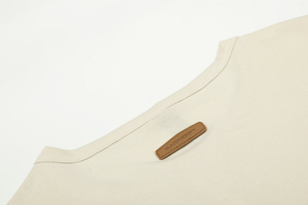 Madxmarx Graphic Long Sleeve Henley Tee