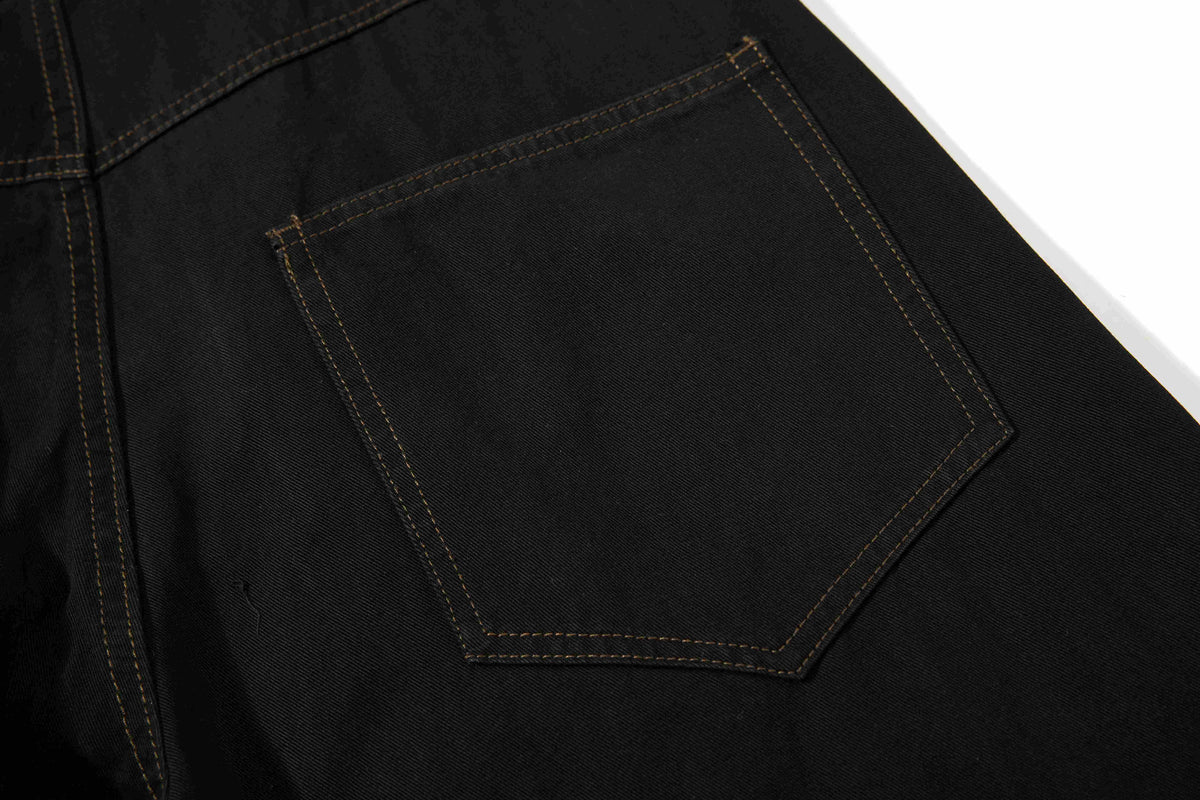 Madxmarx Military Rope Wide-Leg Pants