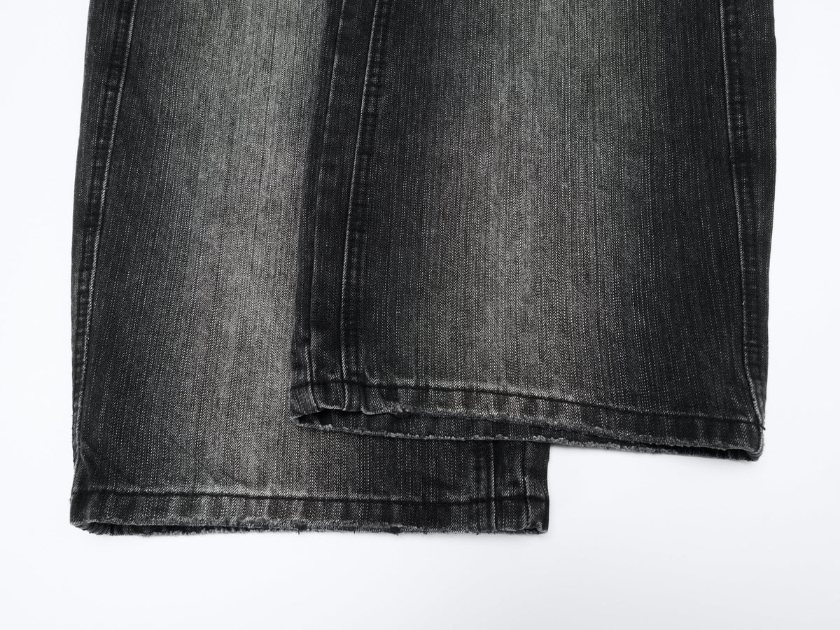 Pantalon en jean incurvé délavé vintage Madxmarx