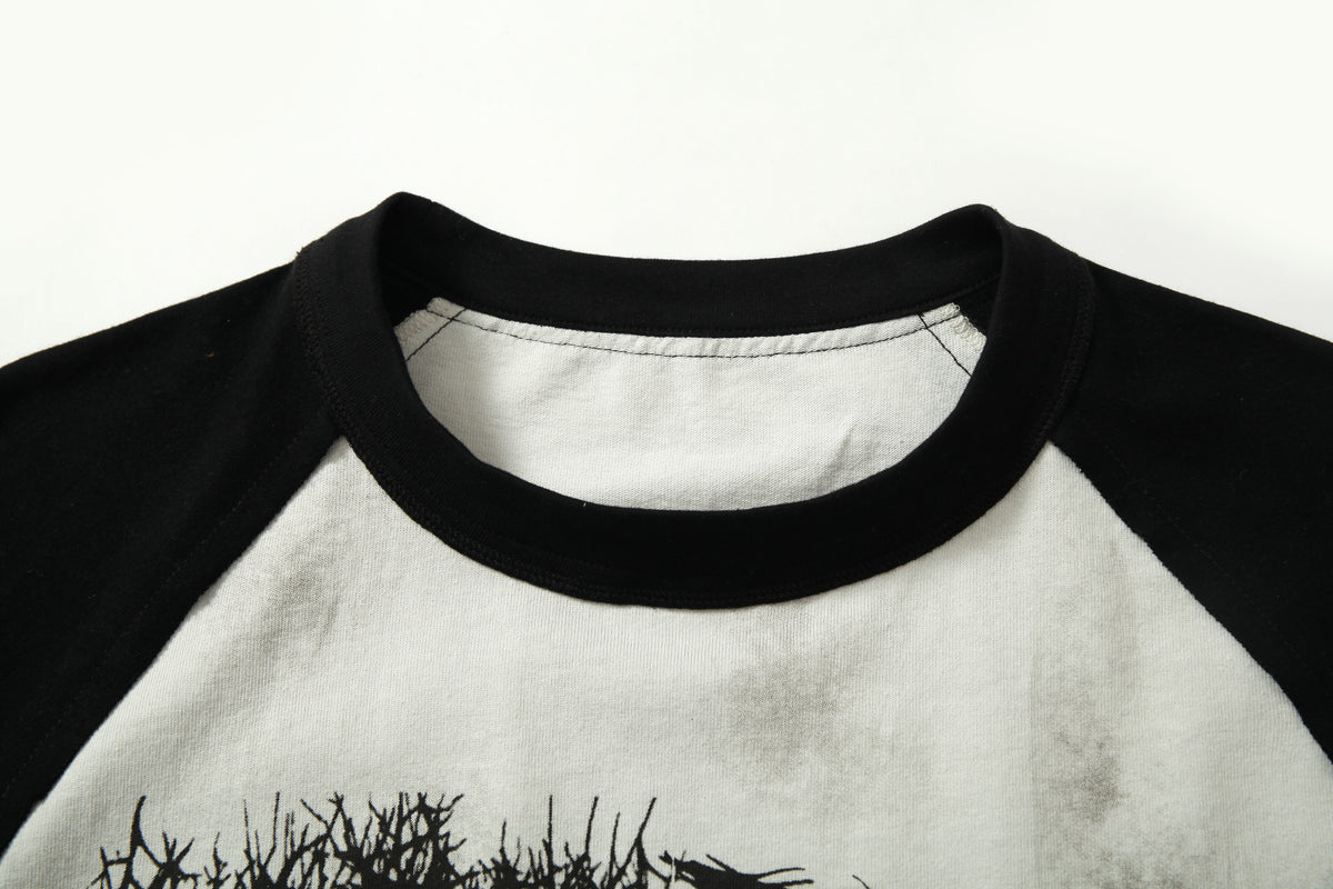 Madxmarx Raglan Graphic Tee
