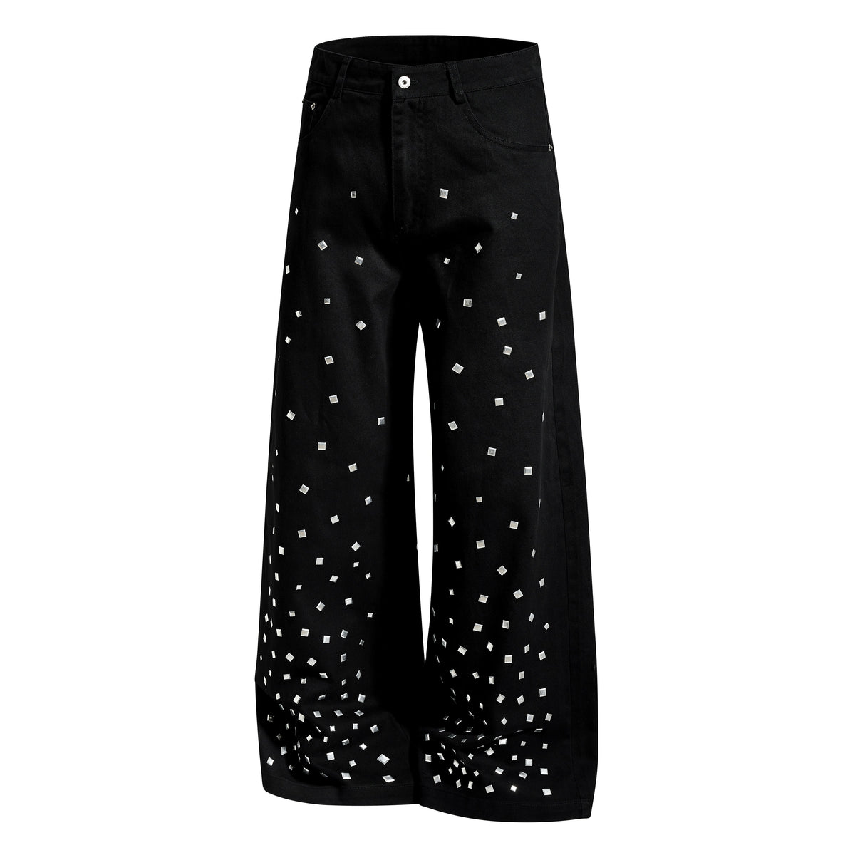 Pantalon large à détails cloutés Madxmarx