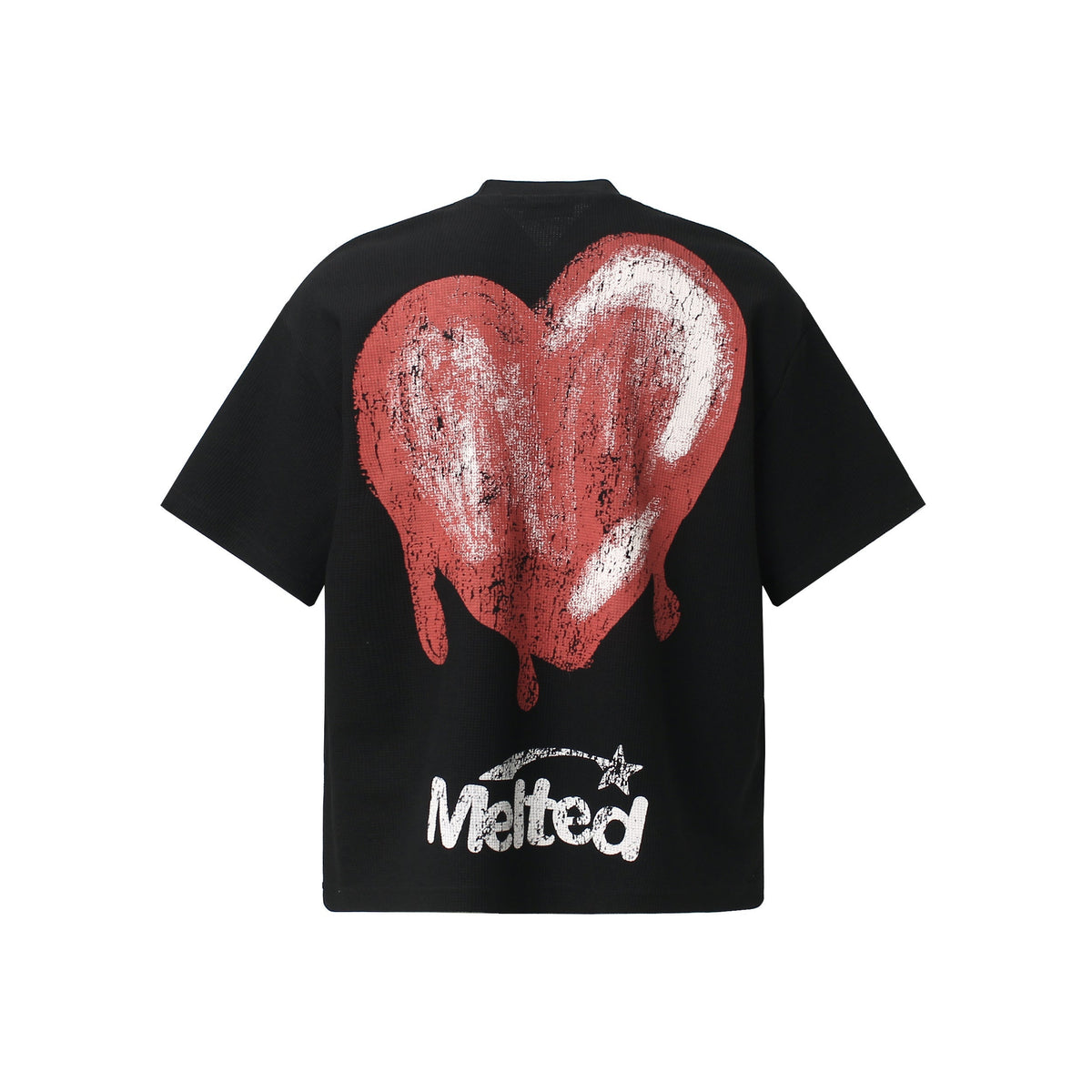 Madxmarx Melted Heart Ribcage Graphic Tee