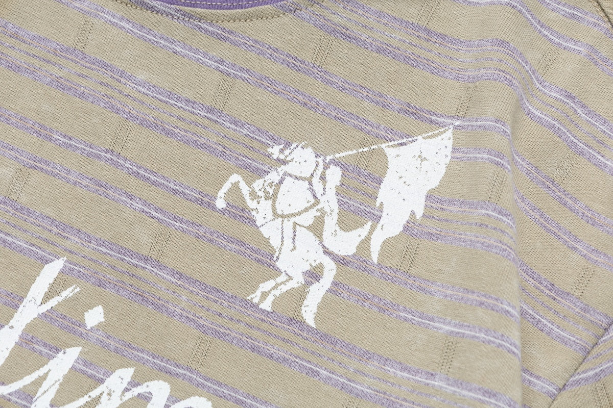 Madxmarx Vintage Striped Ringer Tee