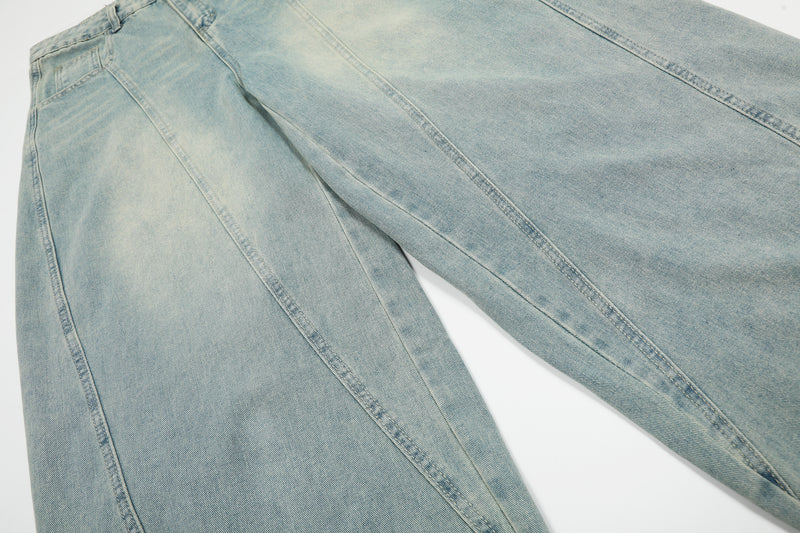 Pantalones de mezclilla Madxmarx de corte curvo