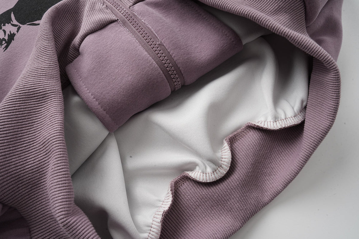 Madxmarx Graphic Zip Hoodie