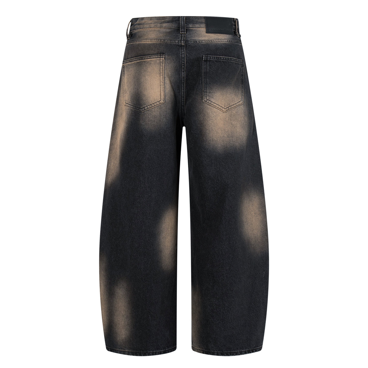 Madxmarx Washed-Cloud Wide-Leg Jeans